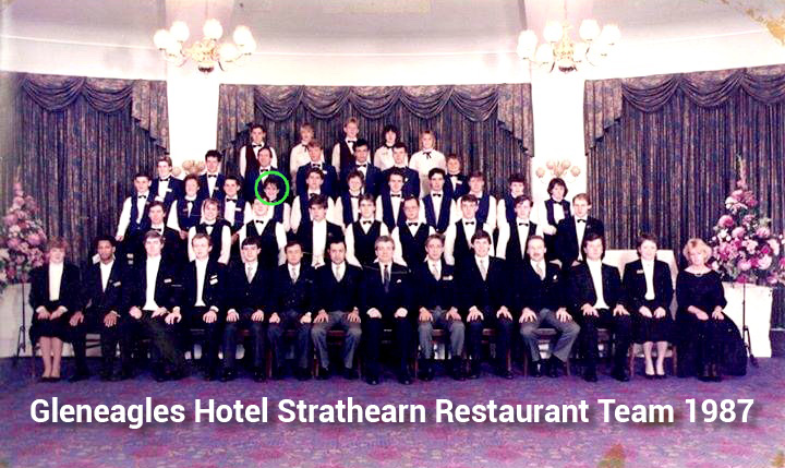 Gleneagles Hotel Strathearn Restaurant Team 1987