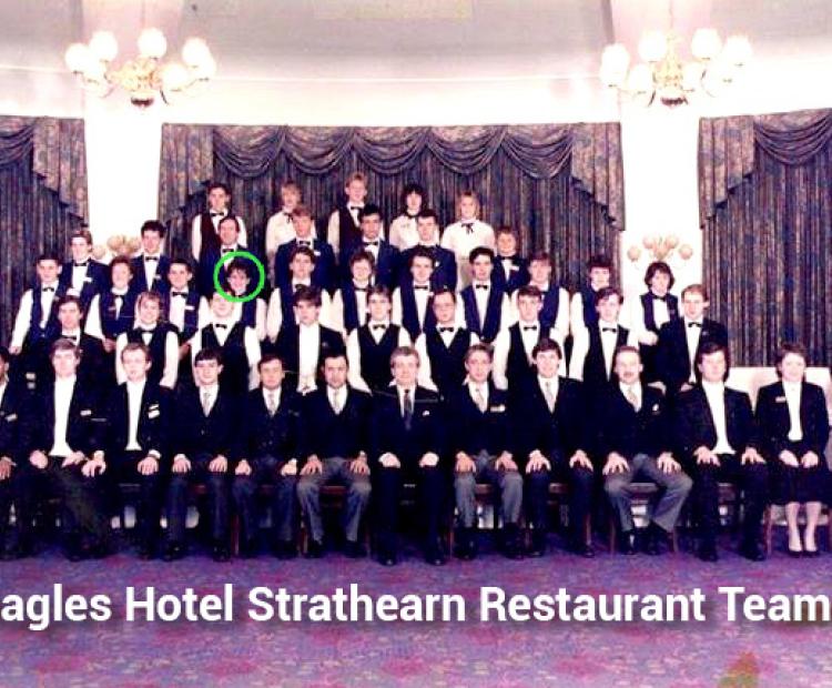 Gleneagles Hotel Strathearn Restaurant Team 1987